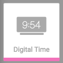 Digital Time Icon